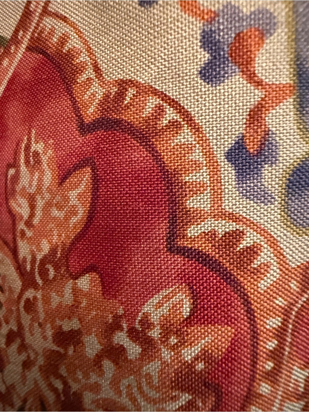 Sundance Paisley Silk Skirt - Picture 5 of 7
